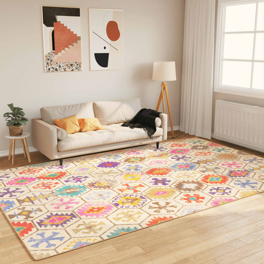 Tappeto Lavabile Multicolore 190x300 cm Antiscivolo - homemem39