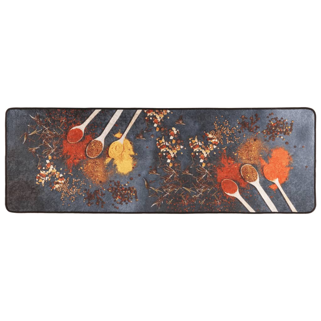 Tappeto da Cucina Multicolore 60x180 cm Lavabile Antiscivolo - homemem39