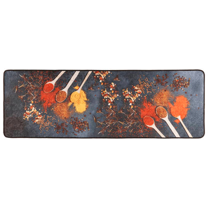 Tappeto da Cucina Multicolore 60x180 cm Lavabile Antiscivolo - homemem39