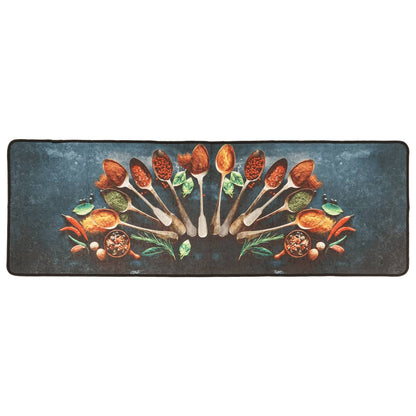 Tappeto da Cucina Multicolore 60x180 cm Lavabile Antiscivolo - homemem39