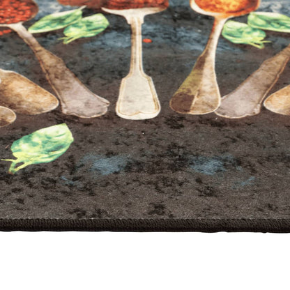 Tappeto da Cucina Multicolore 60x180 cm Lavabile Antiscivolo - homemem39