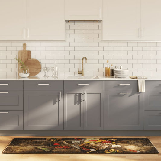 Tappeto da Cucina Multicolore 60x180 cm Lavabile Antiscivolo - homemem39