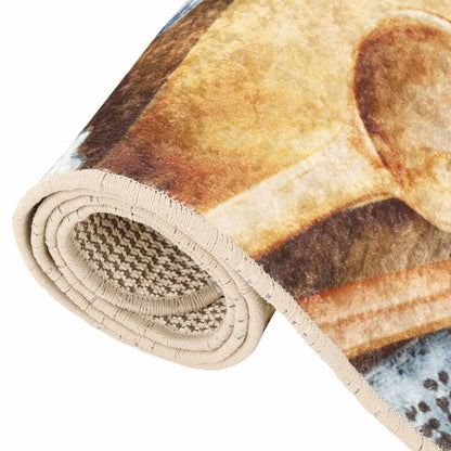 Tappeto da Cucina Multicolore 60x180 cm Lavabile Antiscivolo - homemem39