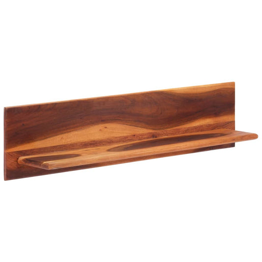 Mensole da Parete 2 pz 112x20x26 cm in Legno Massello di Acacia | homemem39