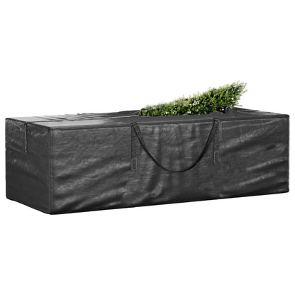 Custodia per Albero di Natale Nera 135x40x55 cm Polietilene | homemem39
