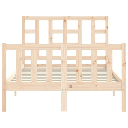 Giroletto con Testiera Small Double in Legno Massello - homemem39