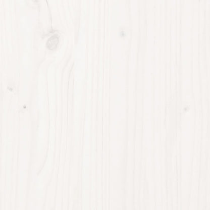 Giroletto senza Materasso Bianco 120x200 cm Legno Massello Pino - homemem39