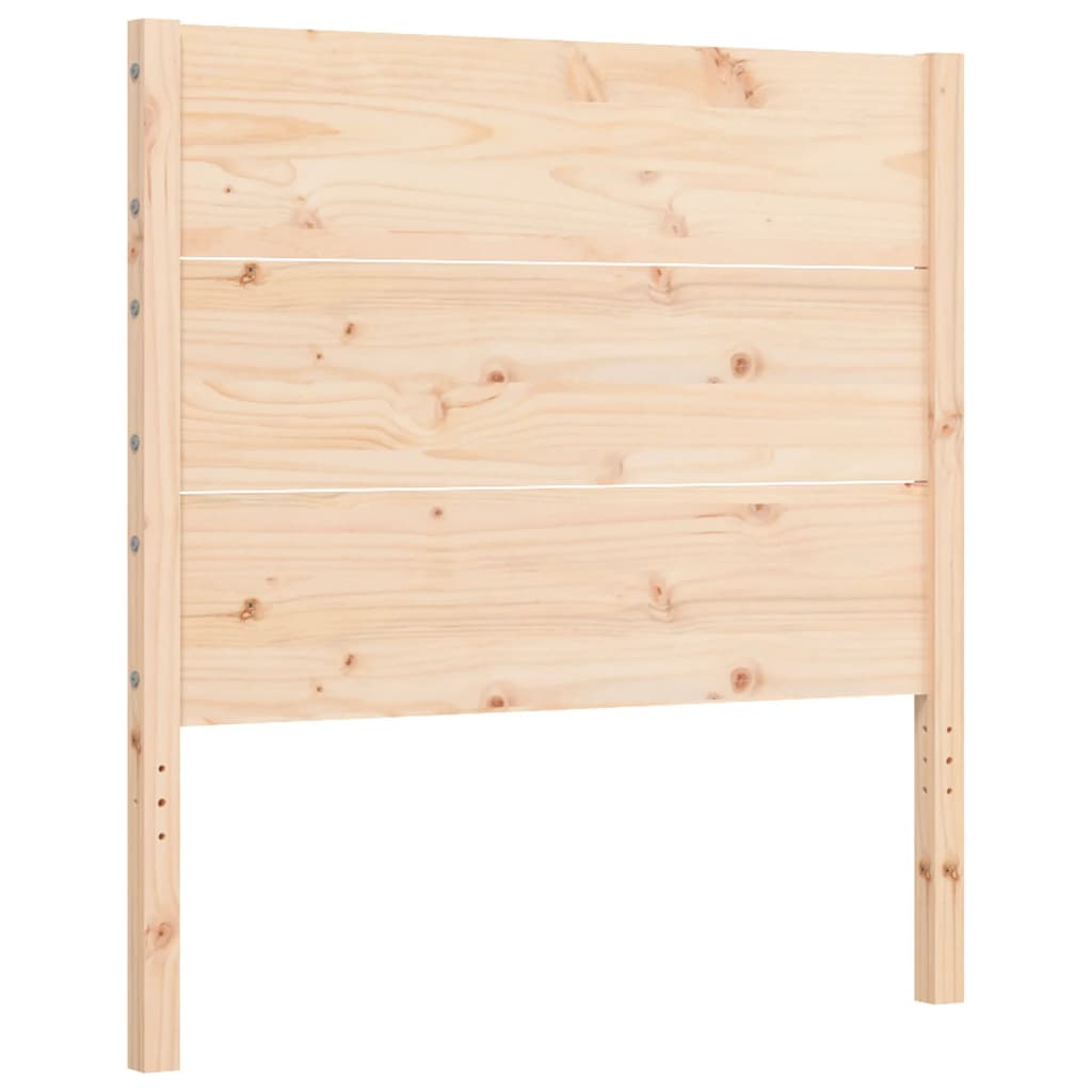 Giroletto senza Materasso 90x200 cm in Legno Massello di Pino - homemem39