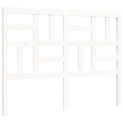 Giroletto con Testiera Bianco Double in Legno Massello