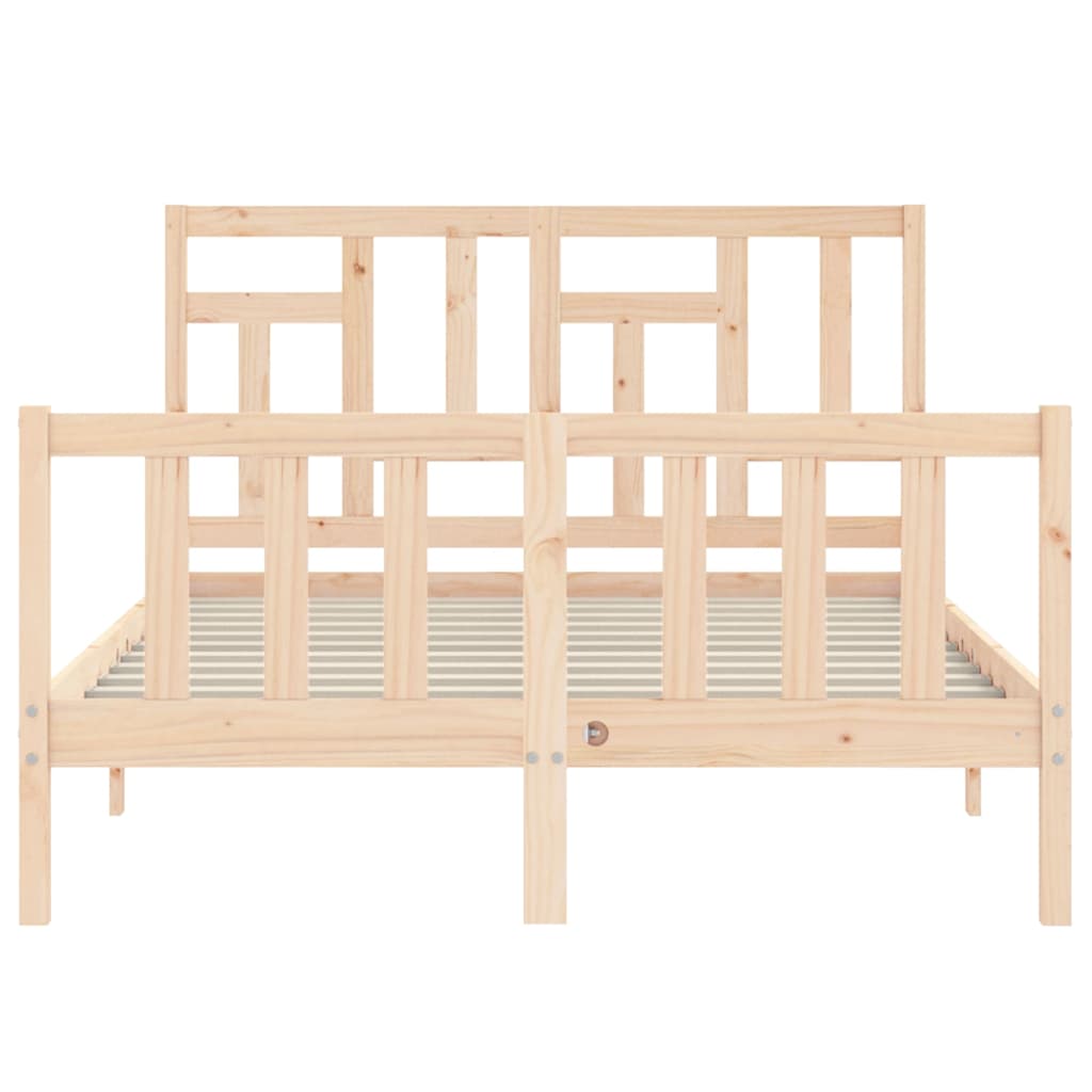 Giroletto senza Materasso 140x200 cm in Legno Massello di Pino | homemem39
