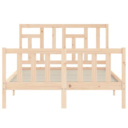 Giroletto senza Materasso 140x200 cm in Legno Massello di Pino | homemem39