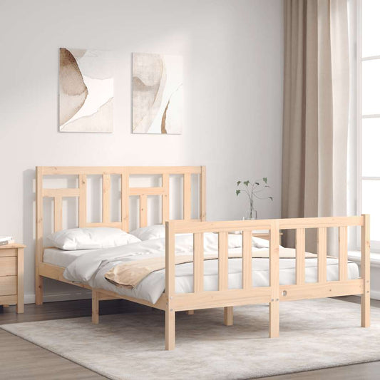 Giroletto senza Materasso 140x200 cm in Legno Massello di Pino