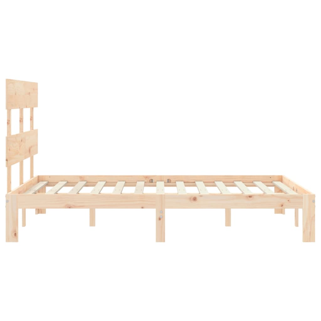 Giroletto con Testiera Small Double in Legno Massello