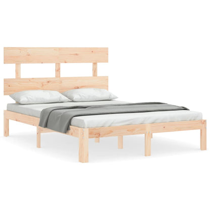 Giroletto senza Materasso 140x200 cm in Legno Massello di Pino