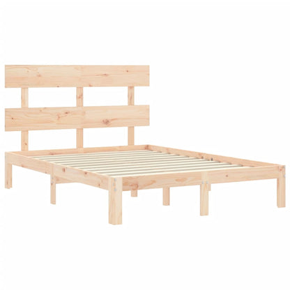 Giroletto senza Materasso 140x200 cm in Legno Massello di Pino