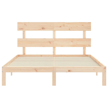Giroletto senza Materasso 160x200 cm in Legno Massello di Pino | homemem39