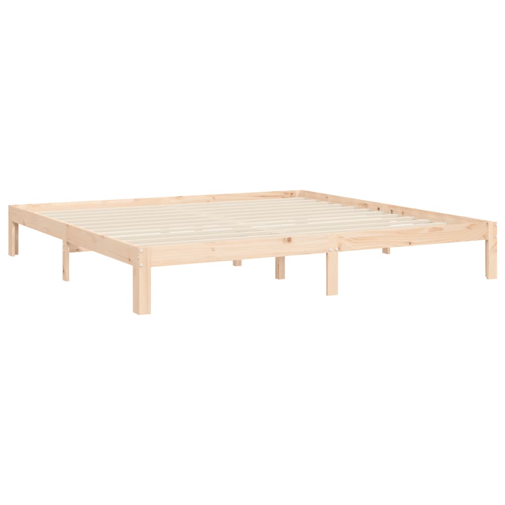 Giroletto senza Materasso 160x200 cm in Legno Massello di Pino | homemem39