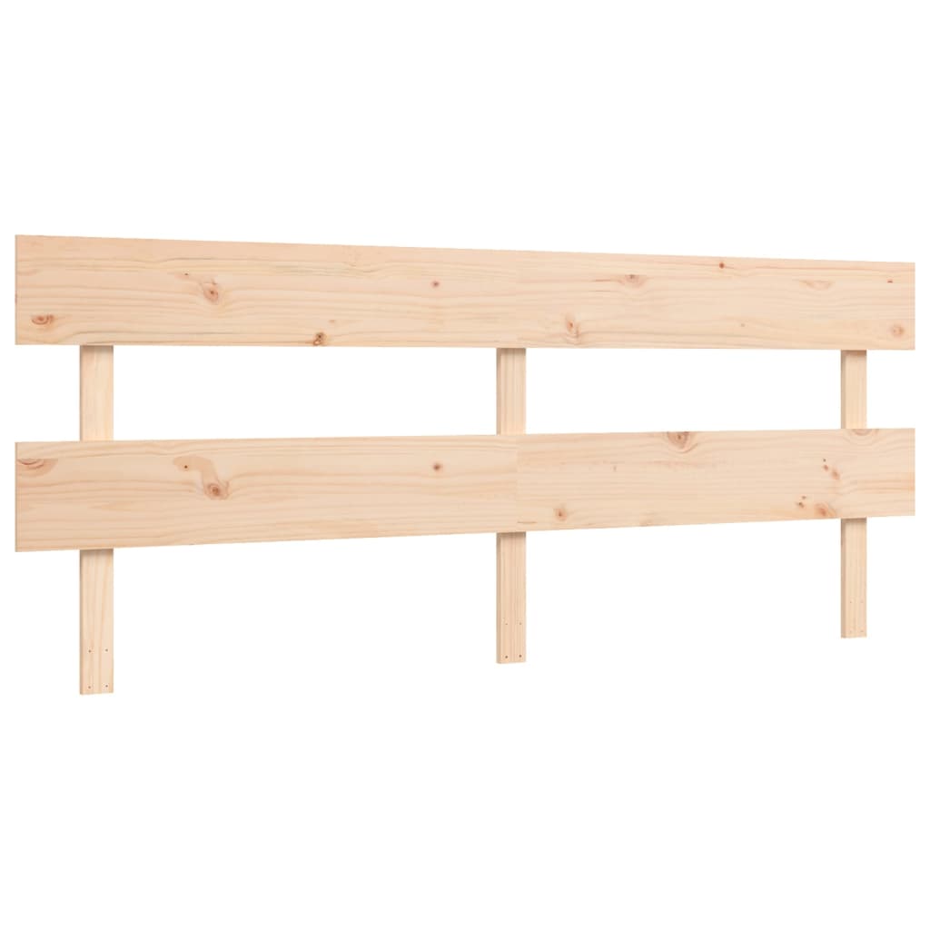 Giroletto senza Materasso 200x200 cm in Legno Massello di Pino