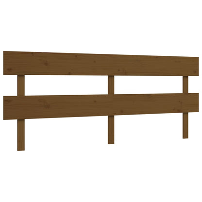 Giroletto con Testiera ambra 200x200 cm in Legno Massello