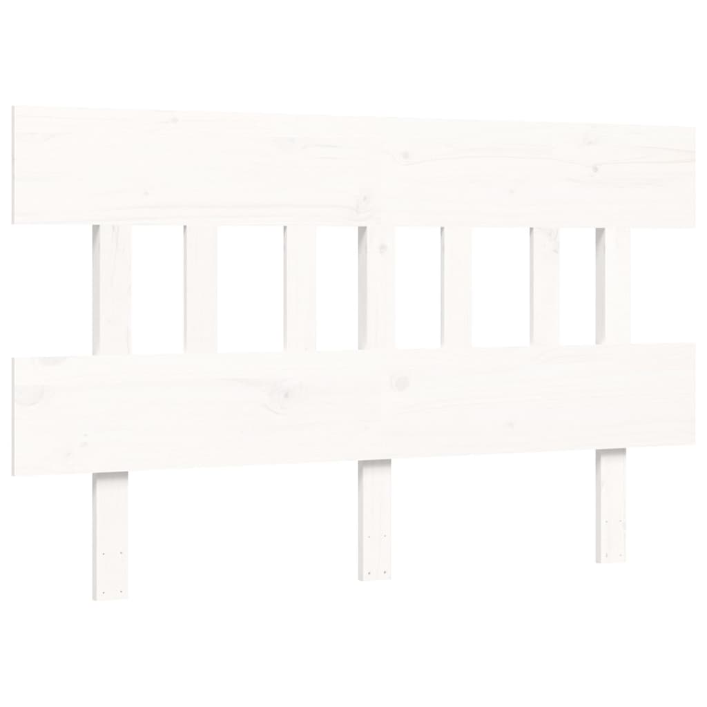 Giroletto senza Materasso Bianco 120x200 cm Legno Massello Pino | homemem39
