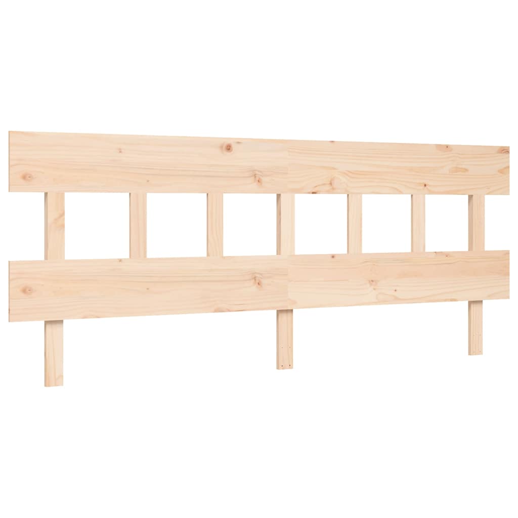 Giroletto senza Materasso 200x200 cm in Legno Massello di Pino