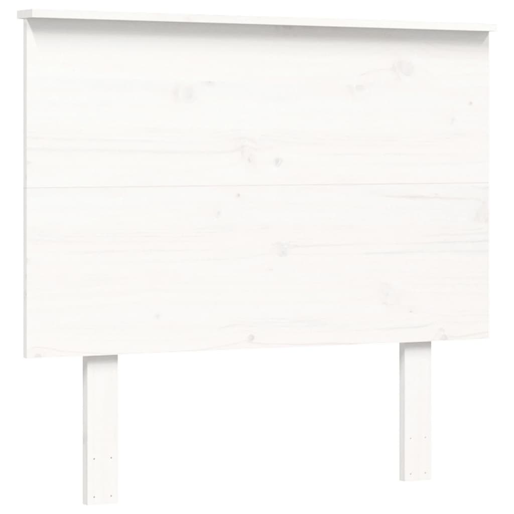 Giroletto senza Materasso Bianco 100x200 cm Legno Massello Pino - homemem39