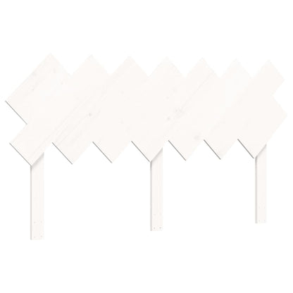 Giroletto con Testiera Bianco King Size in Legno Massello - homemem39