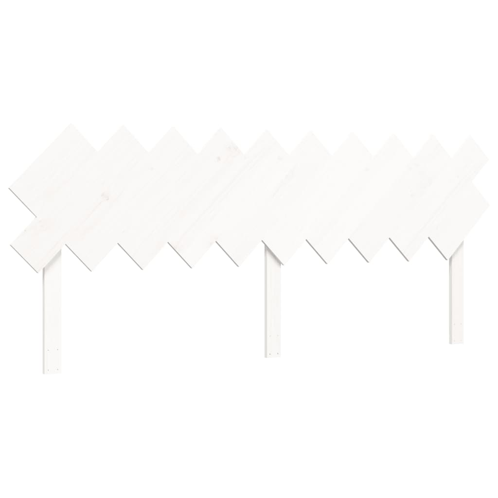 Giroletto senza Materasso Bianco 200x200 cm Legno Massello Pino - homemem39