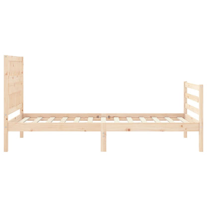 Giroletto con Testiera 100x200 cm in Legno Massello