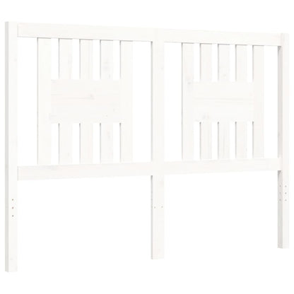 Giroletto con Testiera Bianco Small Double Legno Massello