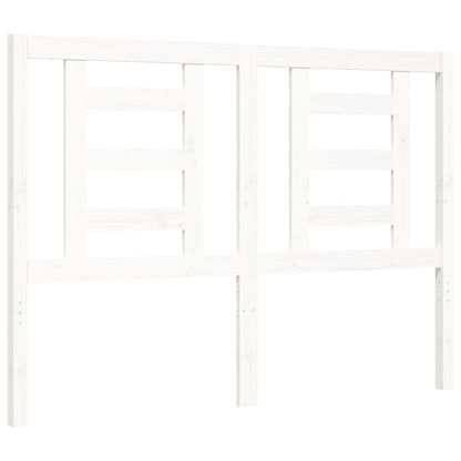 Giroletto con Testiera Bianco Small Double Legno Massello