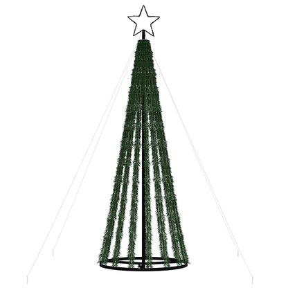 Albero di Natale a LED 275 LED Bianco Freddo 180 cm