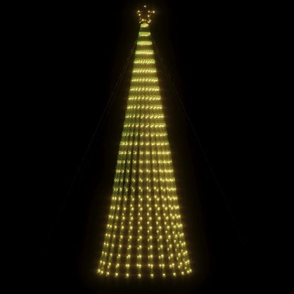 Albero di Natale a LED 688 LED Bianco Caldo 300 cm