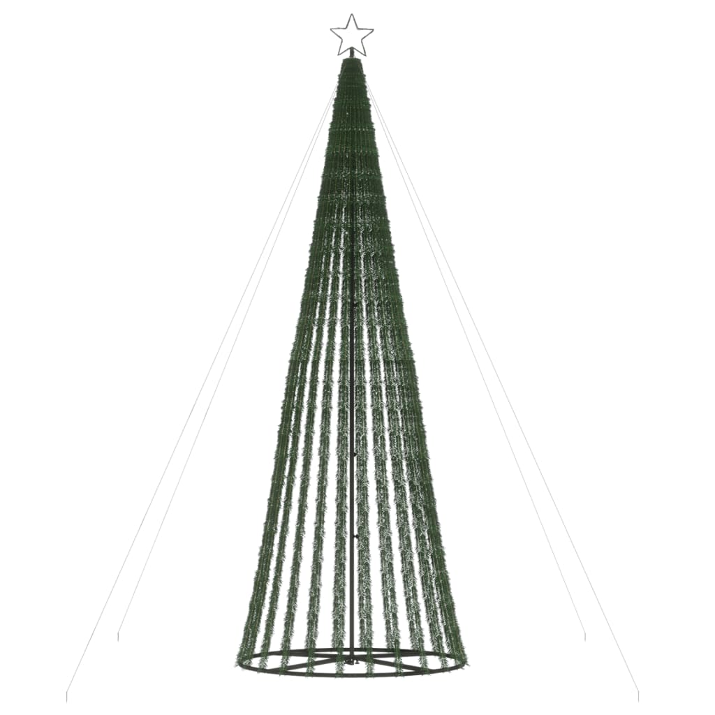 Albero di Natale a LED 688 LED Bianco Caldo 300 cm
