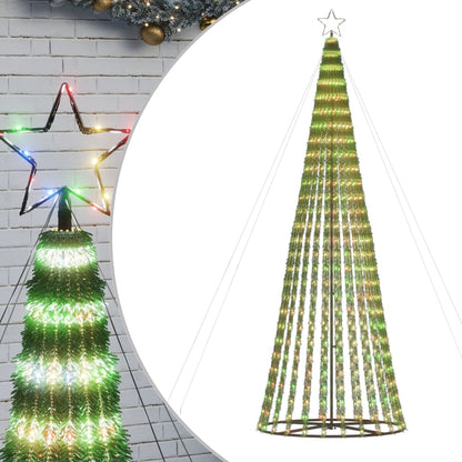 Albero di Natale a LED 688 LED Colorato 300 cm