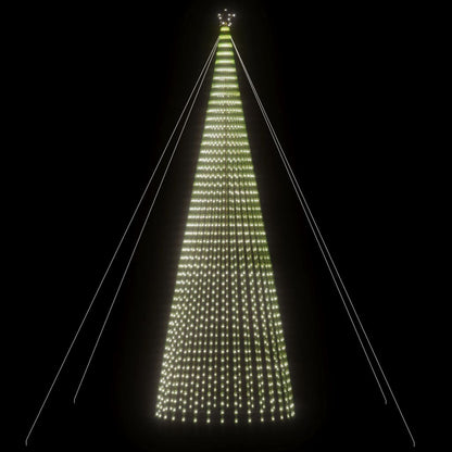 Albero di Natale a LED 1544 LED Bianco Freddo 500 cm