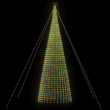Albero di Natale a LED 1544 LED Colorato 500 cm
