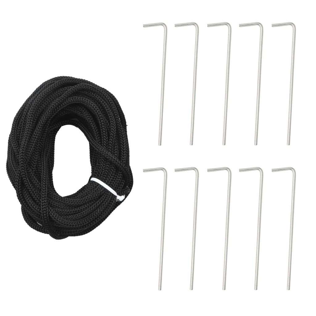 Albero di Natale a LED con Punte 570 LED Bianco Caldo 300 cm