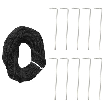 Albero di Natale a LED con Punte 570 LED Bianco Caldo 300 cm