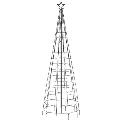 Albero di Natale a LED con Punte 570 LED Bianco Freddo 300 cm