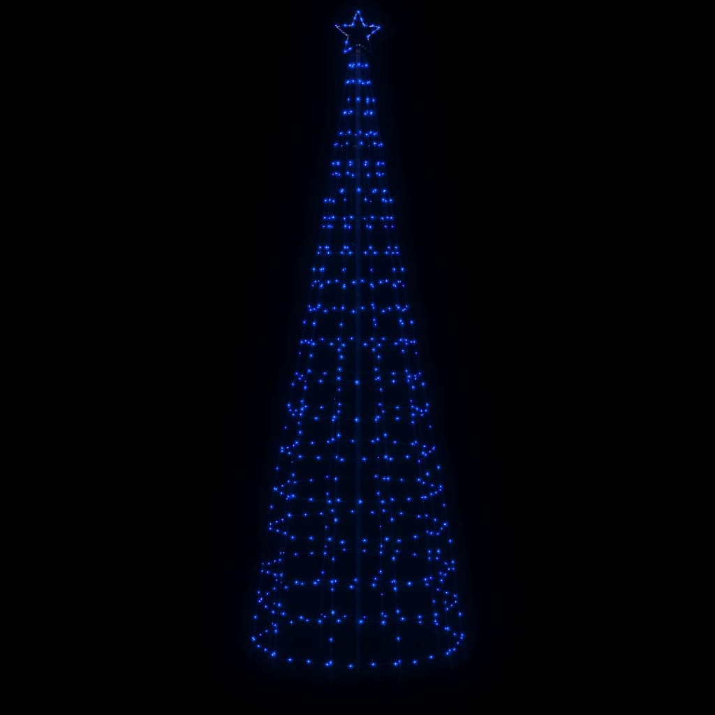 Albero di Natale a LED con Punte 570 LED Blu 300 cm