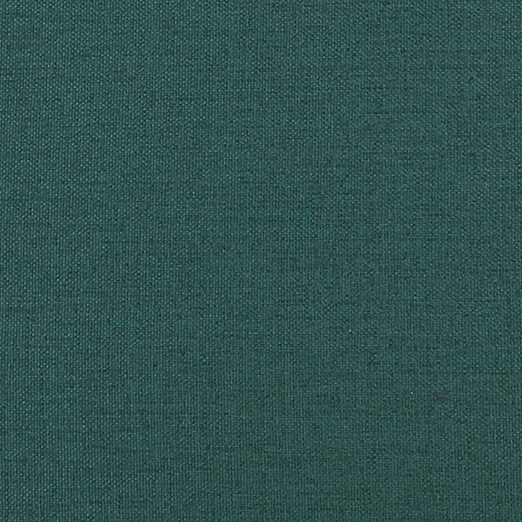 Poltrona Reclinabile Massaggio Poggiapiedi Verde Scuro Tessuto | homemem39