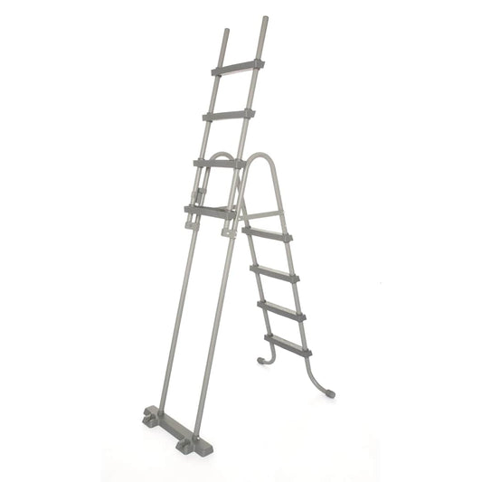 Bestway Scaletta di Sicurezza per Piscine a 4 Gradini Flowclear 122 cm | homemem39