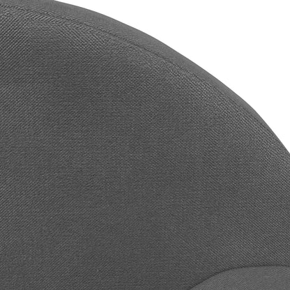 Divano per Bambini a 2 Posti Antracite in Morbido Peluche | homemem39