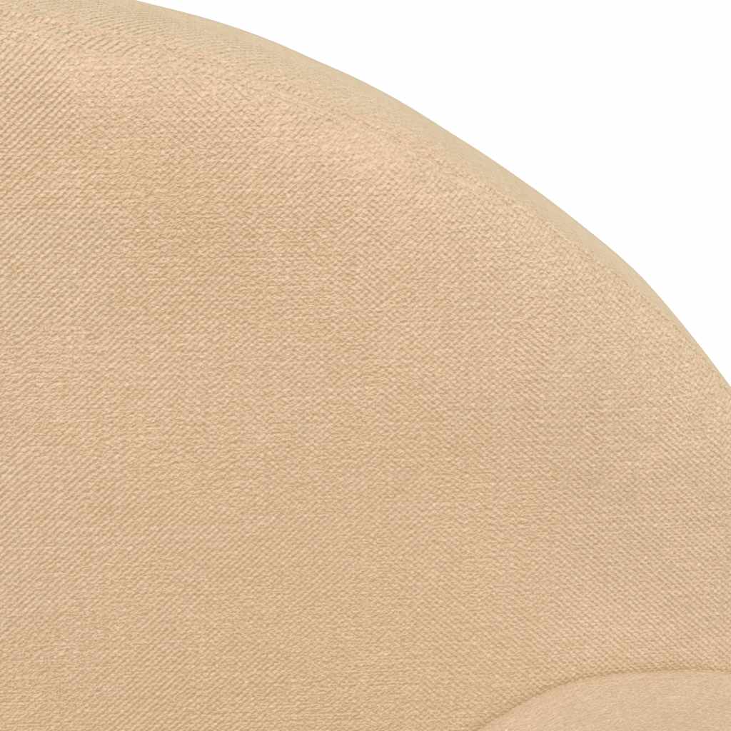 Divano Letto per Bambini Crema in Morbido Peluche | homemem39