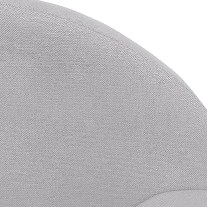 Divano Letto Bambini a 2 Posti Grigio Chiaro in Morbido Peluche