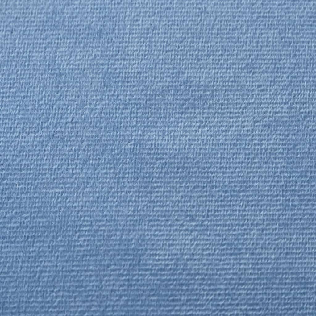Divano Letto per Bambini Blu in Morbido Peluche
