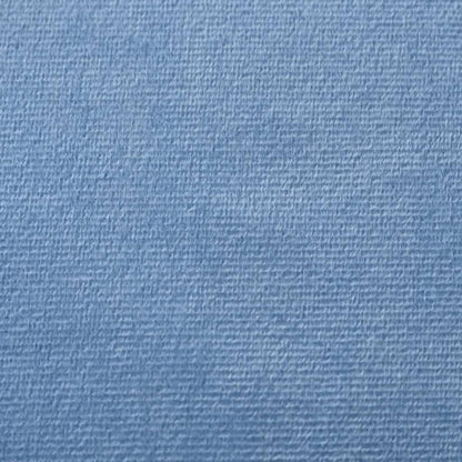 Divano Letto per Bambini a 2 Posti Blu in Morbido Peluche