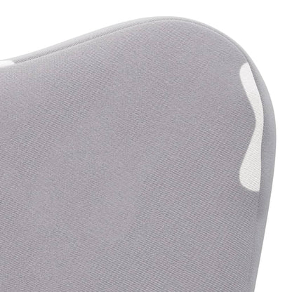 Divano per Bambini Grigio Chiaro con Stelle in Morbido Peluche | homemem39
