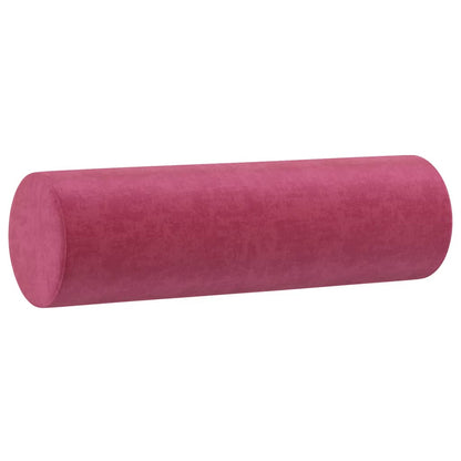 Divano a 2 Posti con Cuscini Rosso Vino 120 cm in Velluto | homemem39